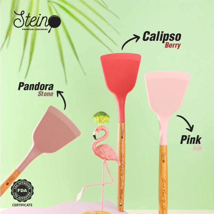 Sutil Sutil Stain Cookware Spatula Silikon Anti Panas Steincookware Stein