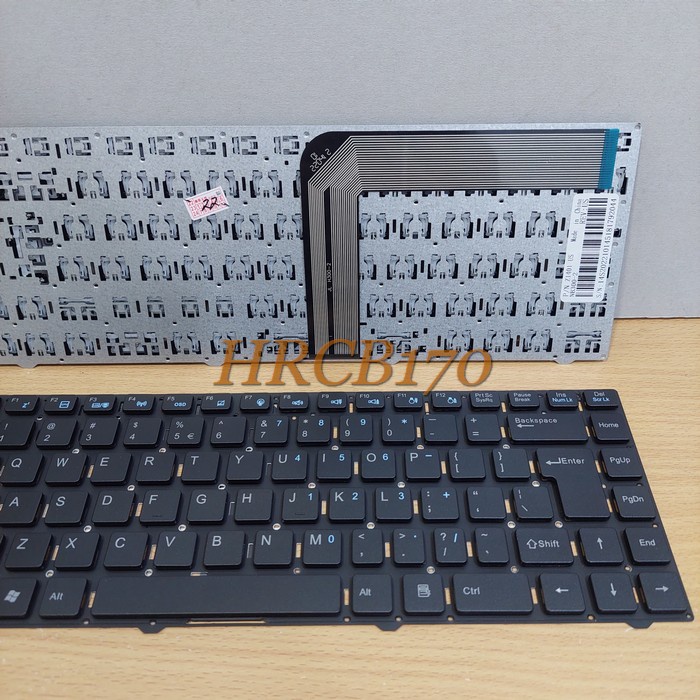 Keyboard Acer Aspire One 14 Z1401 14 Z1402 Z1401-N2940 Z1401-C283 Hitam -HRCB