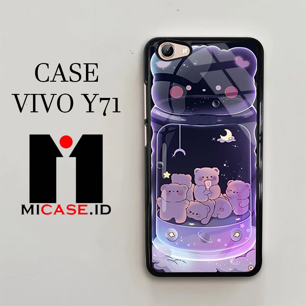Case VIVO Y71 - Casing VIVO Y71 Fashion Case Terbaru 2023 MI.CASE [ TUMB CUTE ] Soft Case Glass VIVO Y71 - Case Hp VIVO Y71 - Case HP - Cassing Hp - Casing Hp - Softcase Glossy - Case Terlaris - Case Termurah