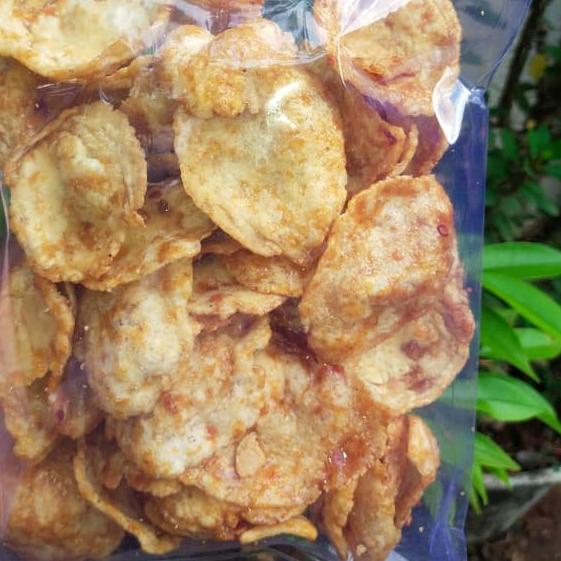 

➧ 1 kg emping pedes manis lebar/bentuknya lebar ◌