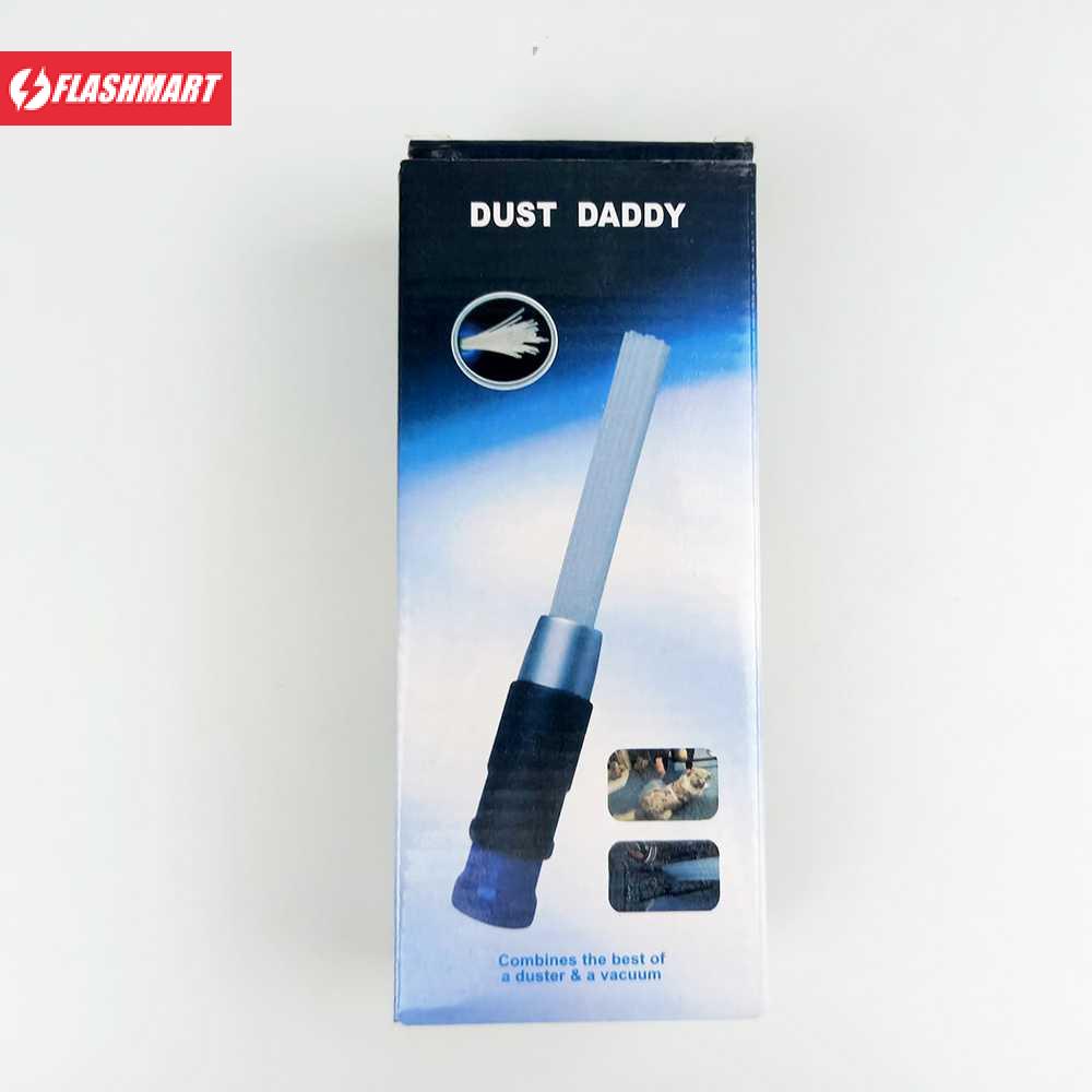 Flashmart Dust Daddy Sikat Sedotan Pembersih Debu Vacuum Cleaner - C1