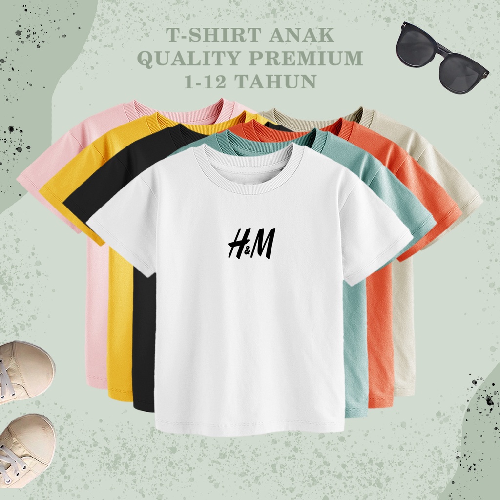 kaos anak distro unisex kaos import atasan anak kaos anak 3-4th kaos murah