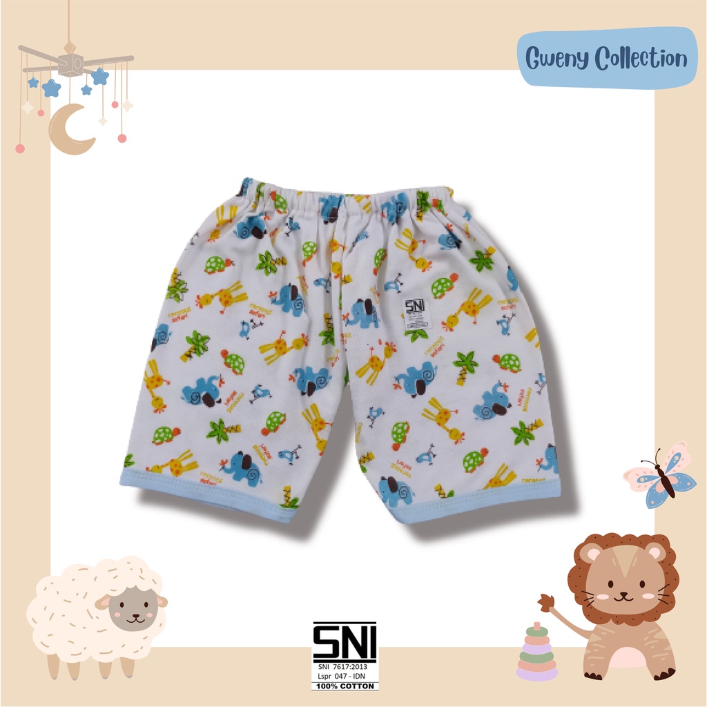 Celana Pendek Bayi / Celana Pendek Anak Motif  Baby Glow