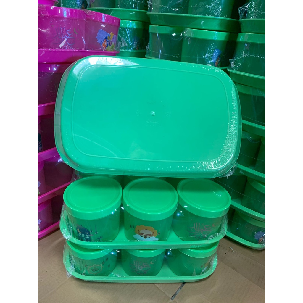 Toples Nampan Lebaran Murah Plastik 1 kg Camilan Kue Kering – Food Grade Topan Ramadhan