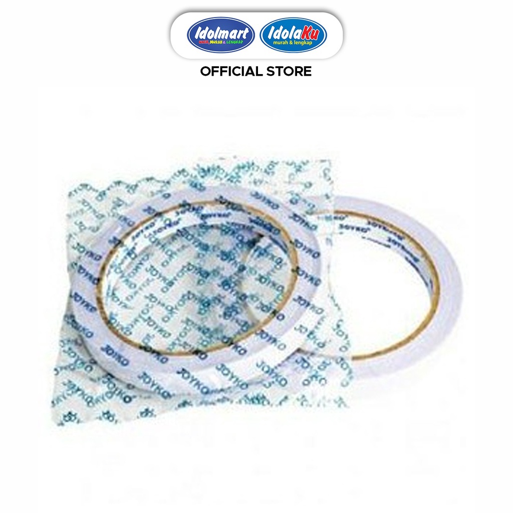

IDOLMART Double Tape Joyko Perekat 2 Sisi 1/2 inchi