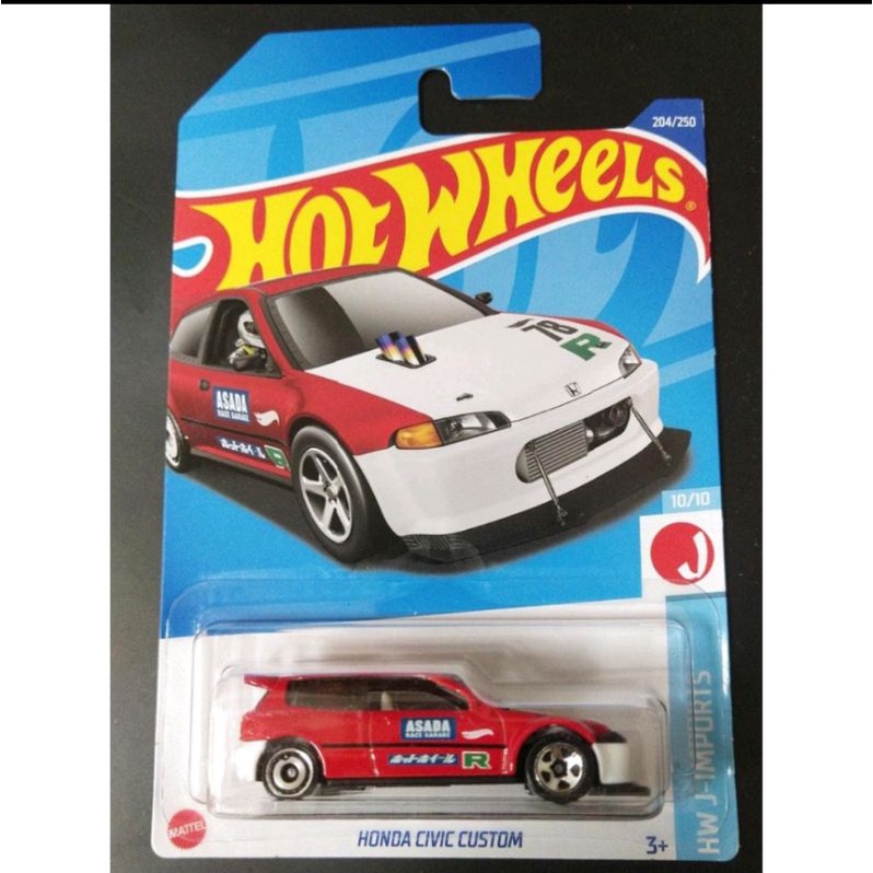 Hotwheels Honda Civic EG & Custom