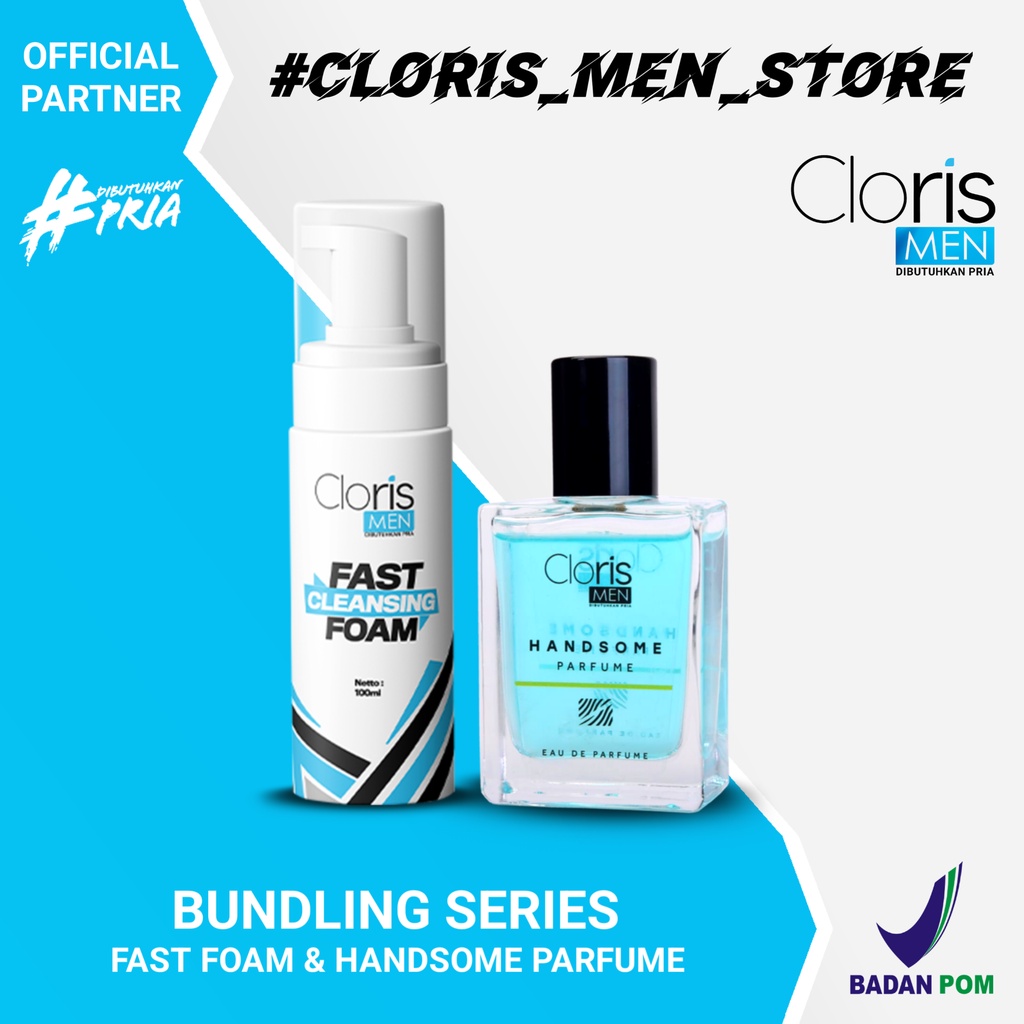 Clorismen Paket Fast Cleansing Foam &amp; Handsome Parfume Original