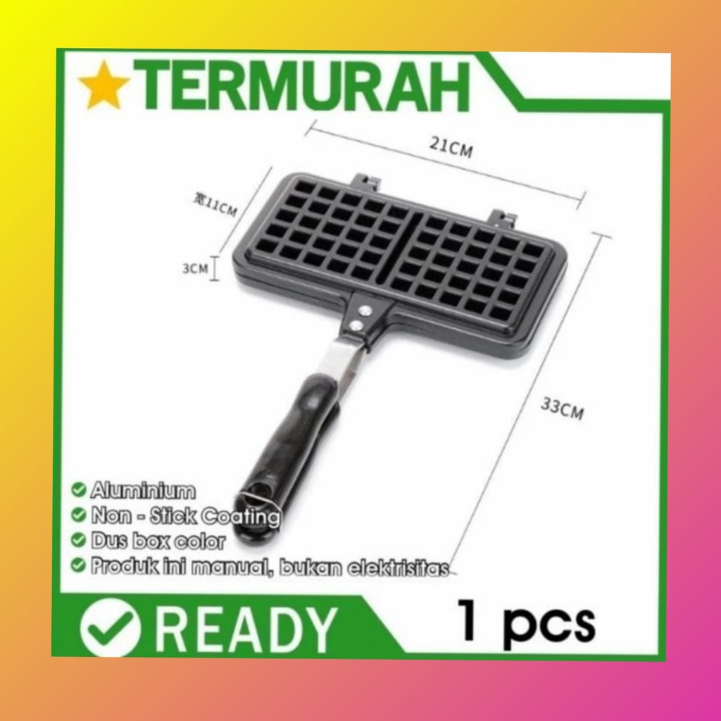 ECF - Cetakan Waffle / Cetakan Croffle /  Croffle Waffle Maker
