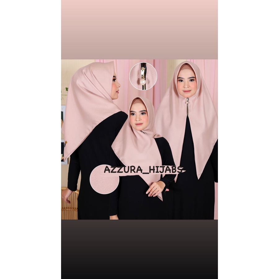Hijab Instan Zipper Glamour Ansania Shinar Glamour