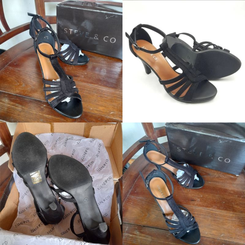 Preloved Heels Casual Wanita 488 HK - Steve & Co by Laviola Shoes -