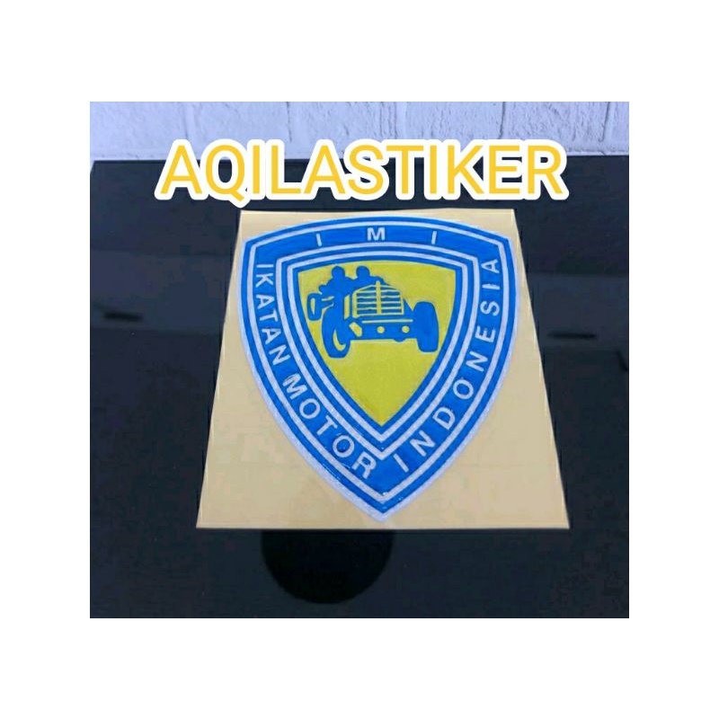 

stiker timbul sticker 3d IMI,stiker motor,asesoris motor