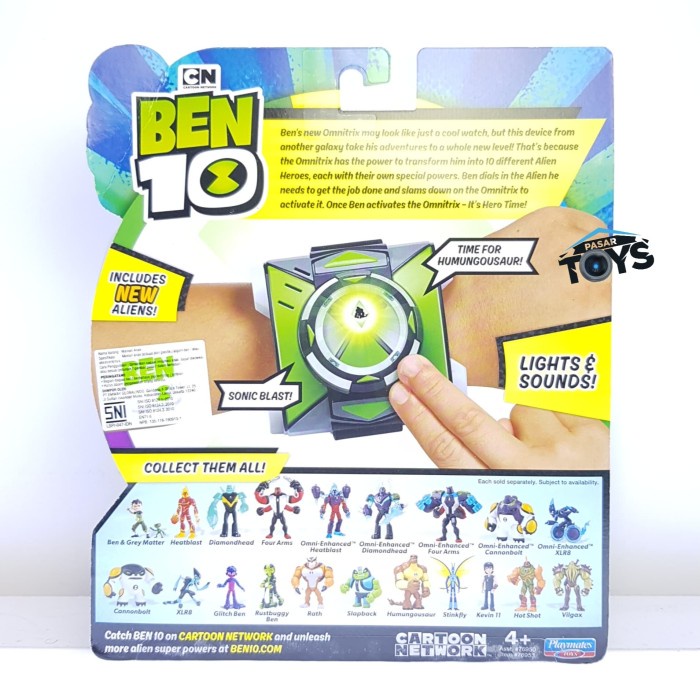 Ben 10 Basic Omnitrix Jam Tangan Ben 10 #Original