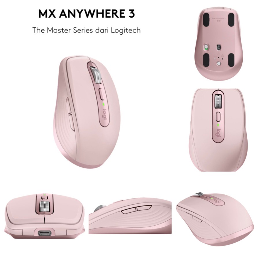 Logitech MX Anywhere 3 Mouse Wireless Mouse Bluetooth MX Anywhere3