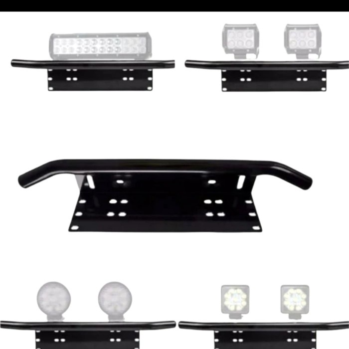 DUDUKAN/TATAKAN PLAT NOMOR MOBIL,COVER PLAT NOMOR BESI/LAMPU TEMBAK