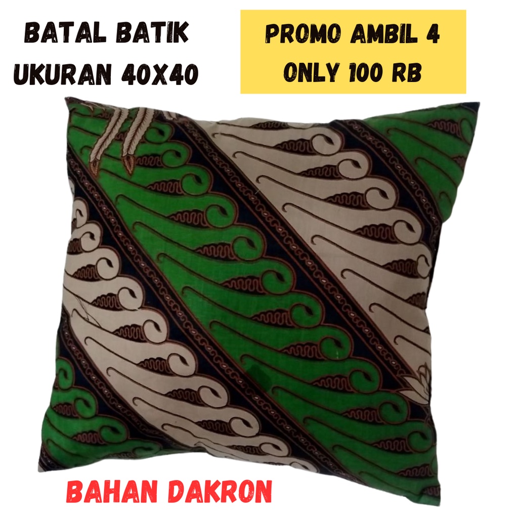 YBB - Bantal Santai Batik bahan dakron