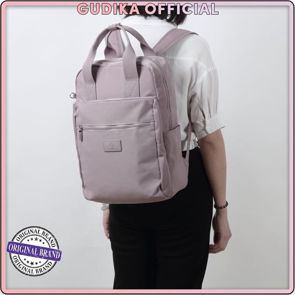 GUDIKA 5119 | Backpack Waterproof Wanita Tas Ransel Laptop Anti Air Import Original | Ransel Cewek | Ransel Perempuan | Tas Wanita