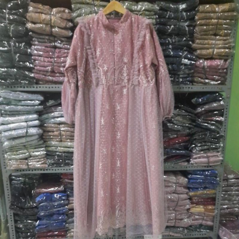 Gamis SAKIRA JUMBO/TERMURAH/COD