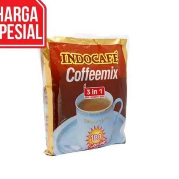 

✳ Indocafe Coffeemix 3 in 1 [100 sachet / 20 gr] ➱