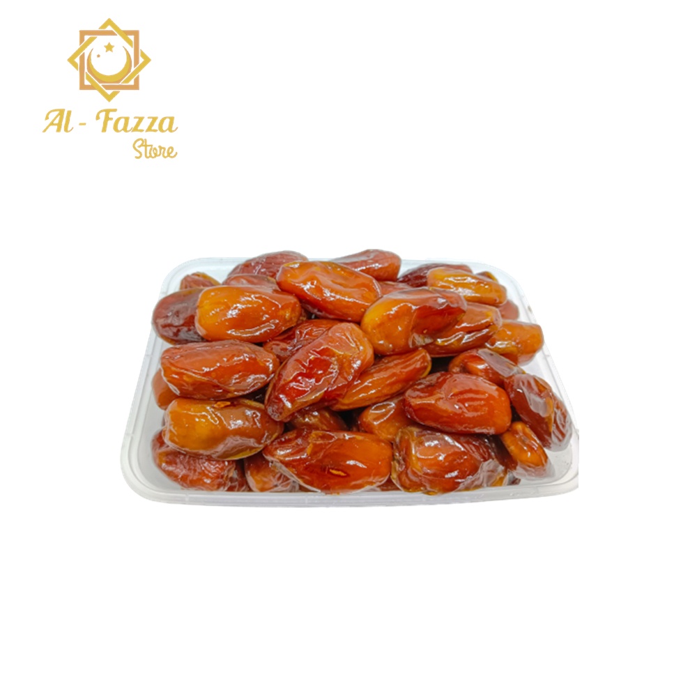 Kurma Tunisia Tangkai 1 kg - Deglet Nour Palm Fruit Organic Dates