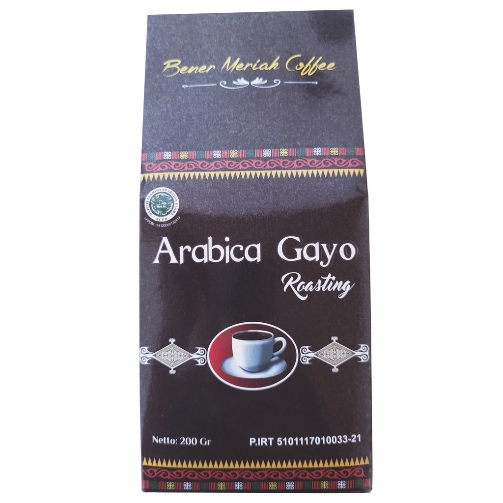 

Kopi Arabica Gayo 200 gr | Bener Meriah Coffee