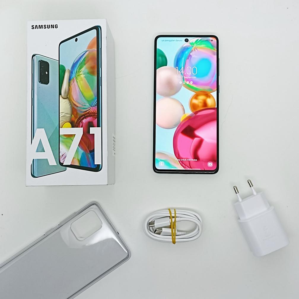 Samsung Galaxy A71 RAM 8/128 GB NFC hp second murah