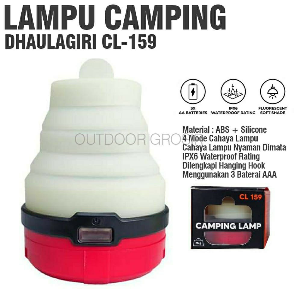 LAMPU TENDA LIGHT CAMPING LAMP