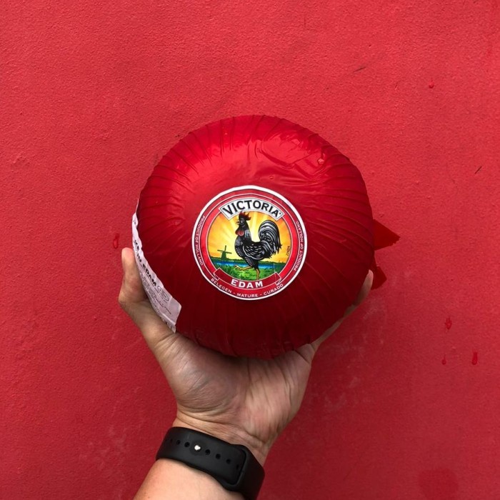 

Best SELLER Keju Edam | Edam Cheese Ball 1.75kg - Victoria