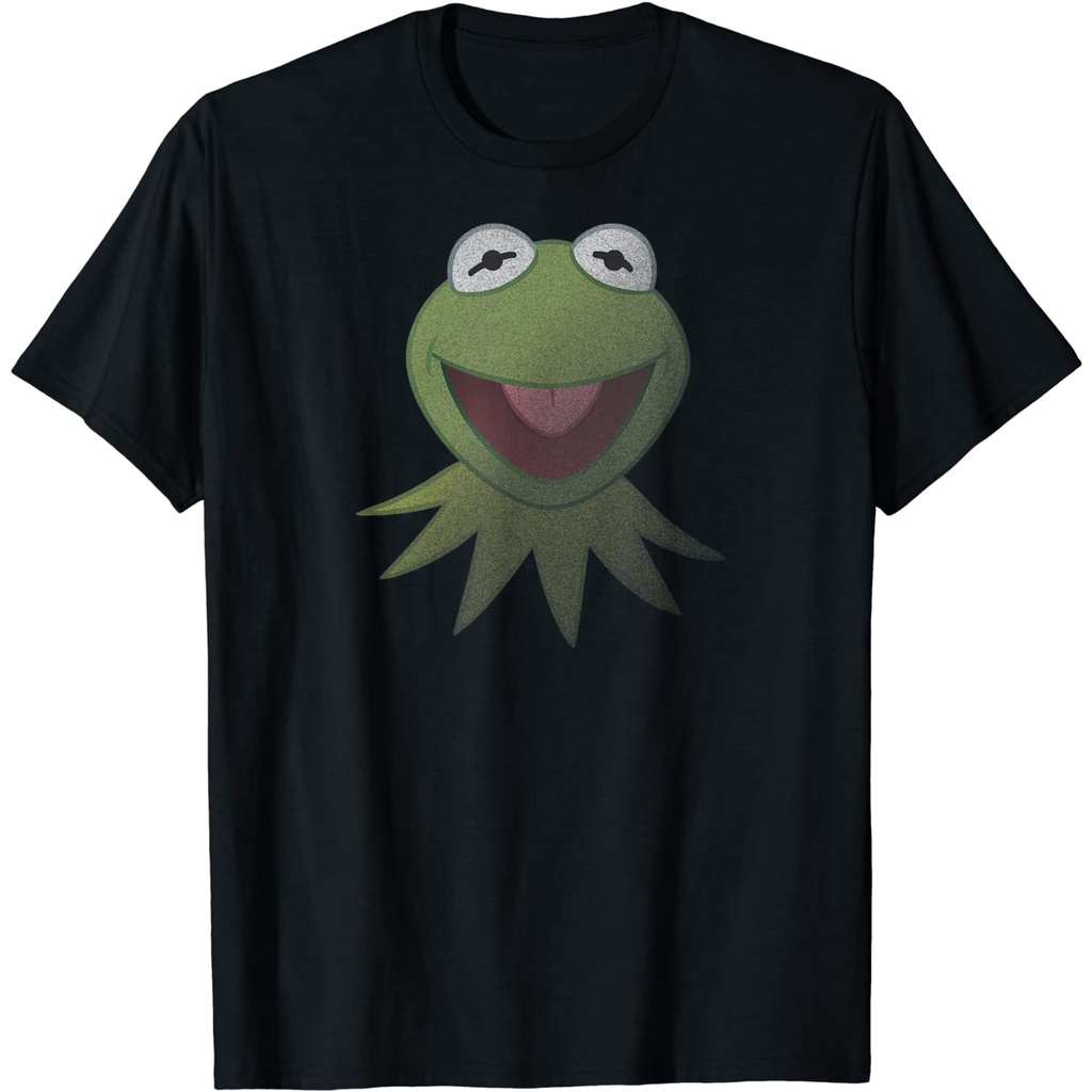 KAOS Disney Muppets Kermit the Frog Face T-Shirt