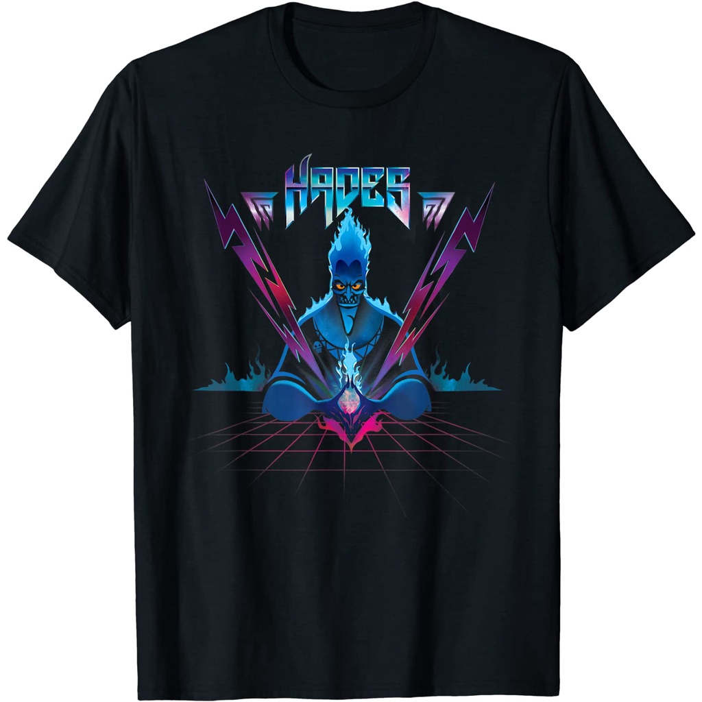 KAOS Disney Villains Hades 90s Rock Band T-Shirt
