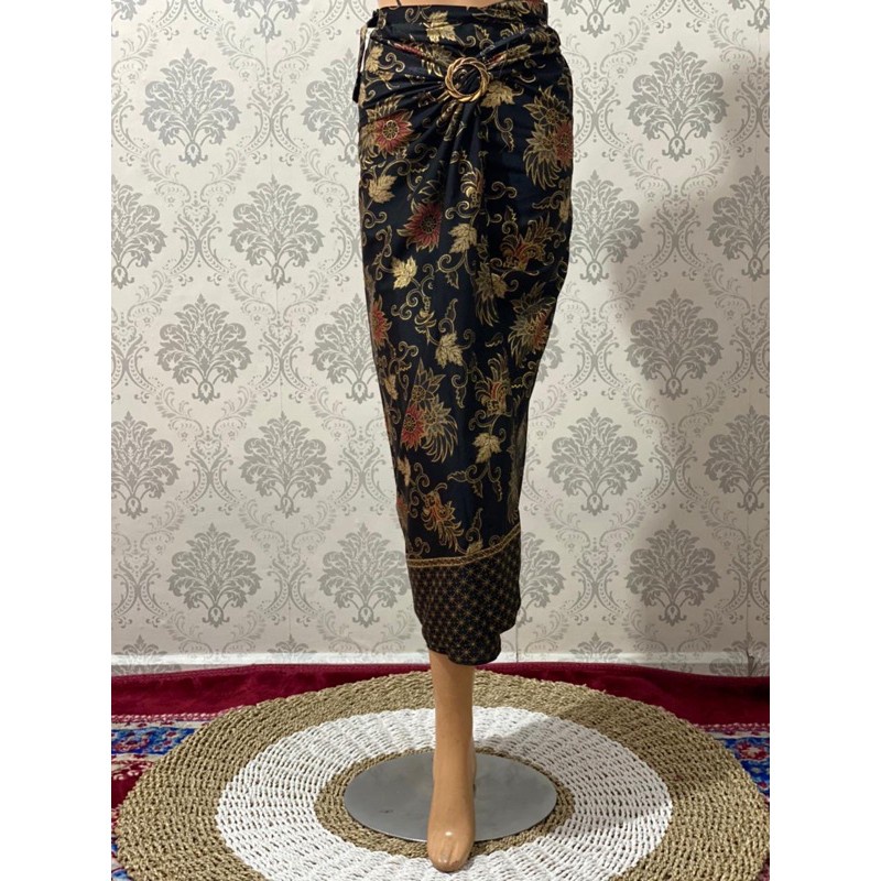 COD// BAJU BATIK COUPLE KEMEJA BATIK DAN ROK BATIK// MOTIF BATIK ADA 50 //MODEL WANITA ROK PRISKET//