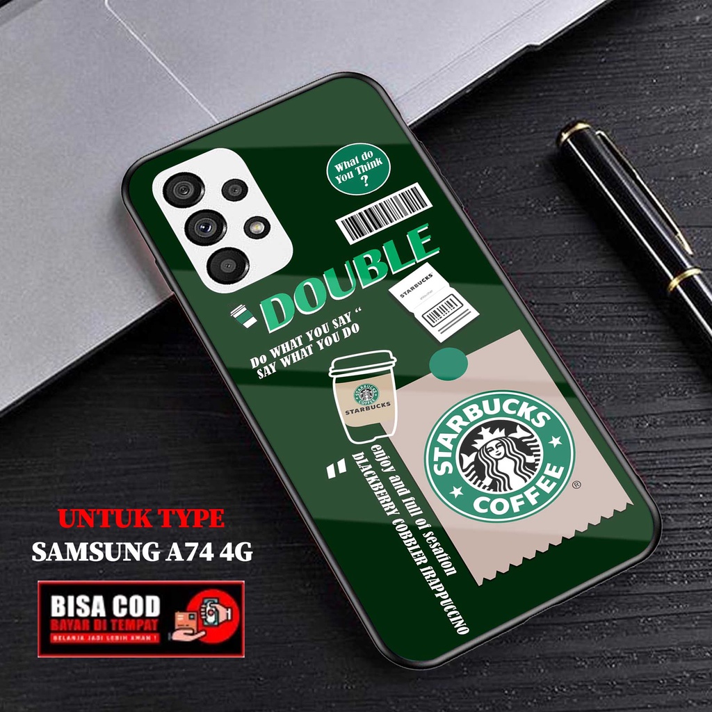 Case Samsung A74 4G - AGM CASE - Fashion Case hp Samsung A74 4G - Casing hp Samsung A74 4G - Silikon