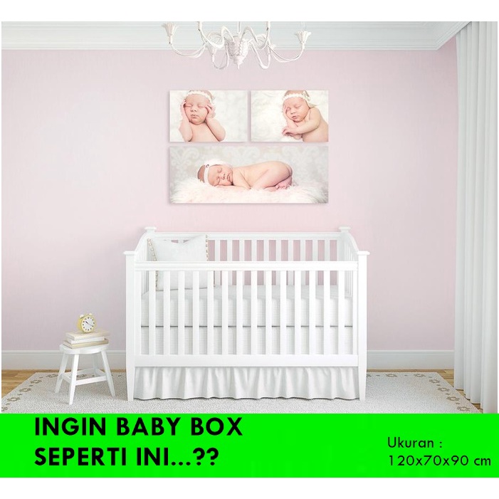 Ranjang Bayi Kayu Model Kekinian Tempat Tidur Bayi