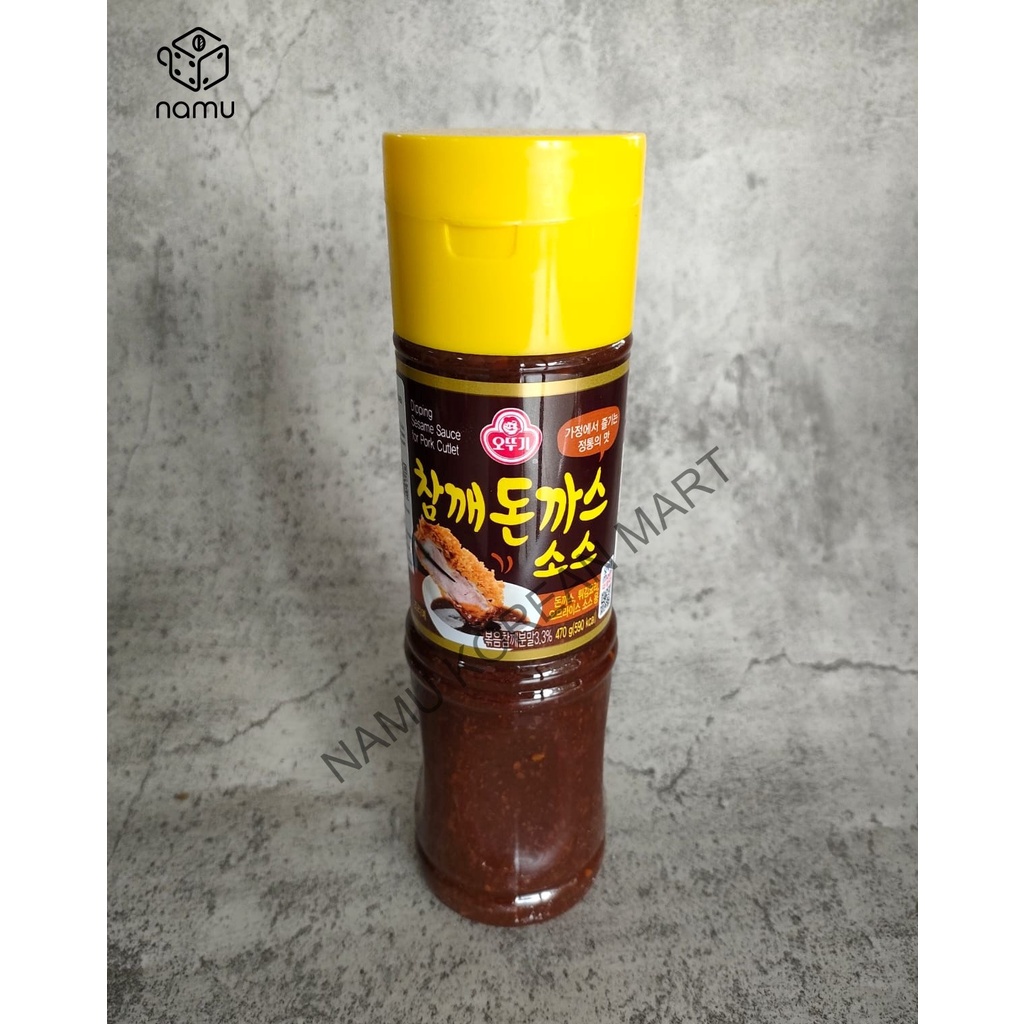 

Ottogi Sesame Seed Cutlet Sauce 470gr / Saus Bumbu Wijen Untuk Daging Babi / Sesame Seed Cutlet Sauce / Saus Korea / Katsu Sauce / Saus Katsu Korea