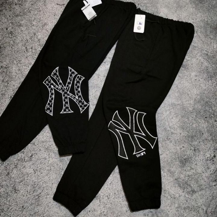 ♦ READY LONG PANTS NY YANKEES LOGO BORDIR / JOGGER PANTS / CELANA PANJANG PREMIUM ➾