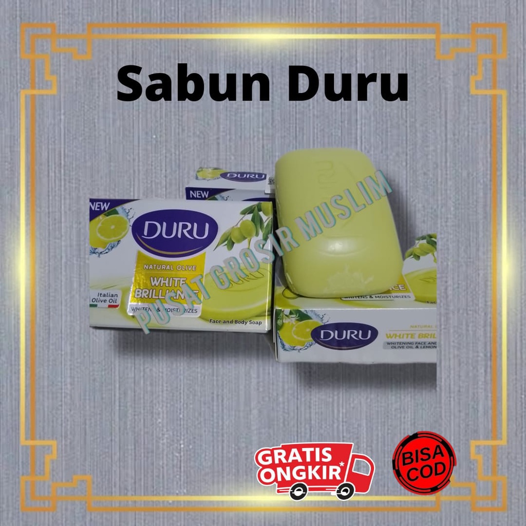 (ALL) Sabun Duru Blooming White Olive Oil,White Brilliance 90 gr &amp;Natural Olive Savon De Marseille 180g