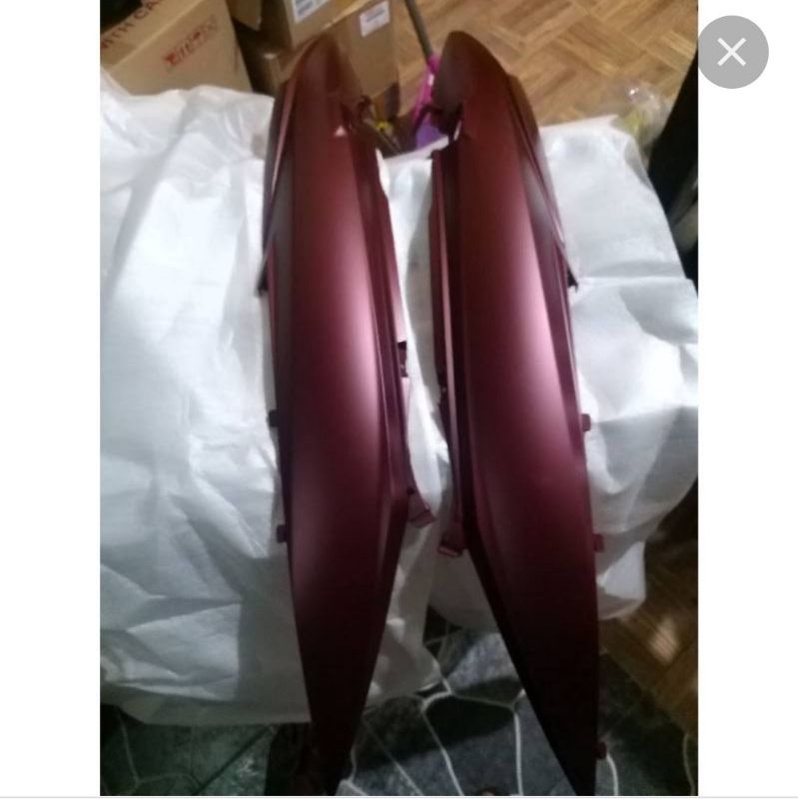 cover frame bodi body belakang suzuki address semua warna hitam biru putih merah pink silver titaniu