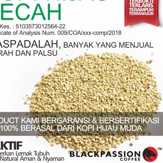 

QC PASS✔️-KOPI HIJAU SIAP MINUM BIJI PECAH BERSERTIFIKASI DAN EFEKTIF