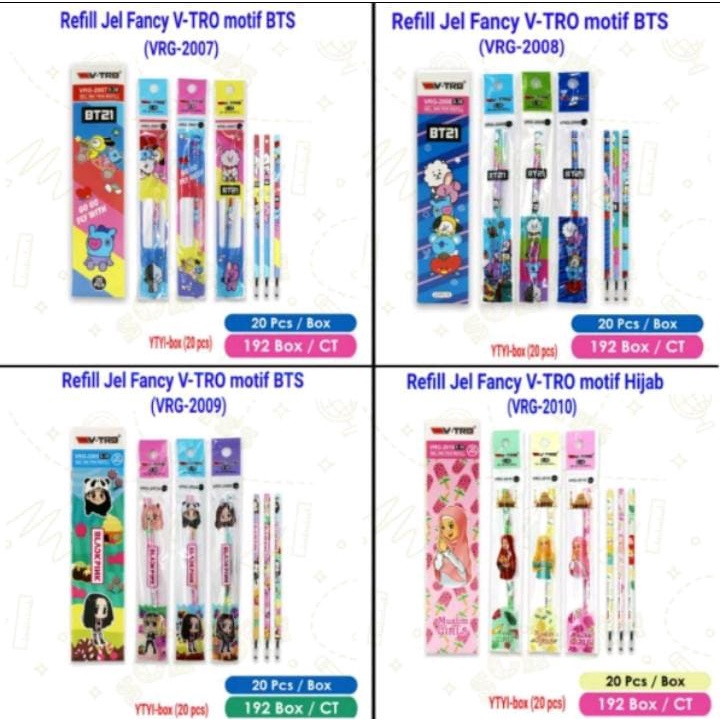 

1 PC REFILL PEN HITAM / ISI PULPEN KARAKTER