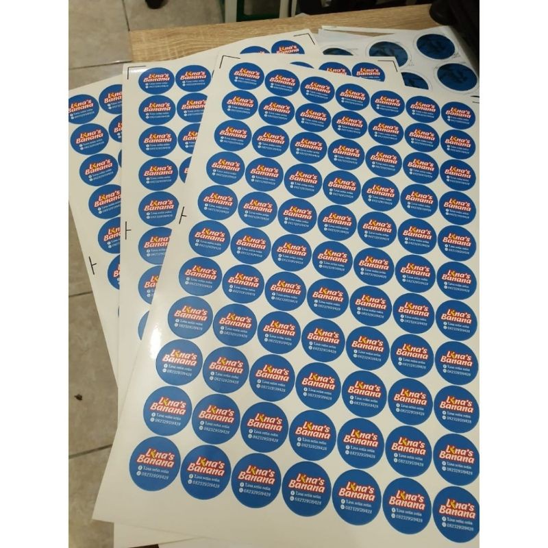 

STICKER CROMO A4 BISA BUAT LABEL ATAU PROMOSI