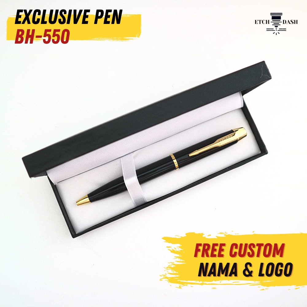 

Pulpen Promosi Corporate Souvenir Custom Gift - Exclusive Pen BH-550