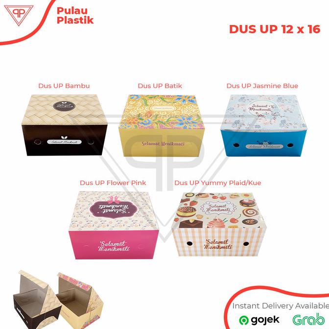 

DUS SNACK / DUS MOTIF UKURAN 12CM X 16CM