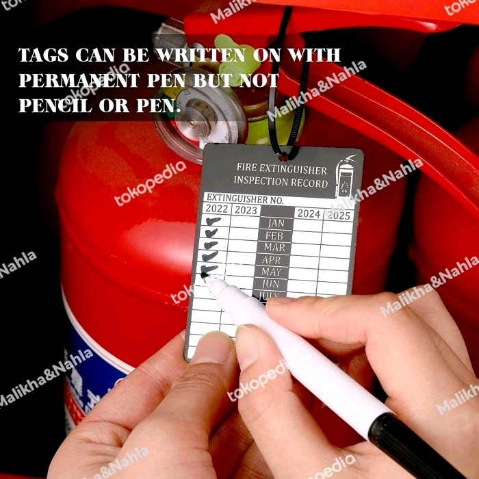 

Open DS] Fire Extinguisher Tags Maintenance Tags Service Record Tags