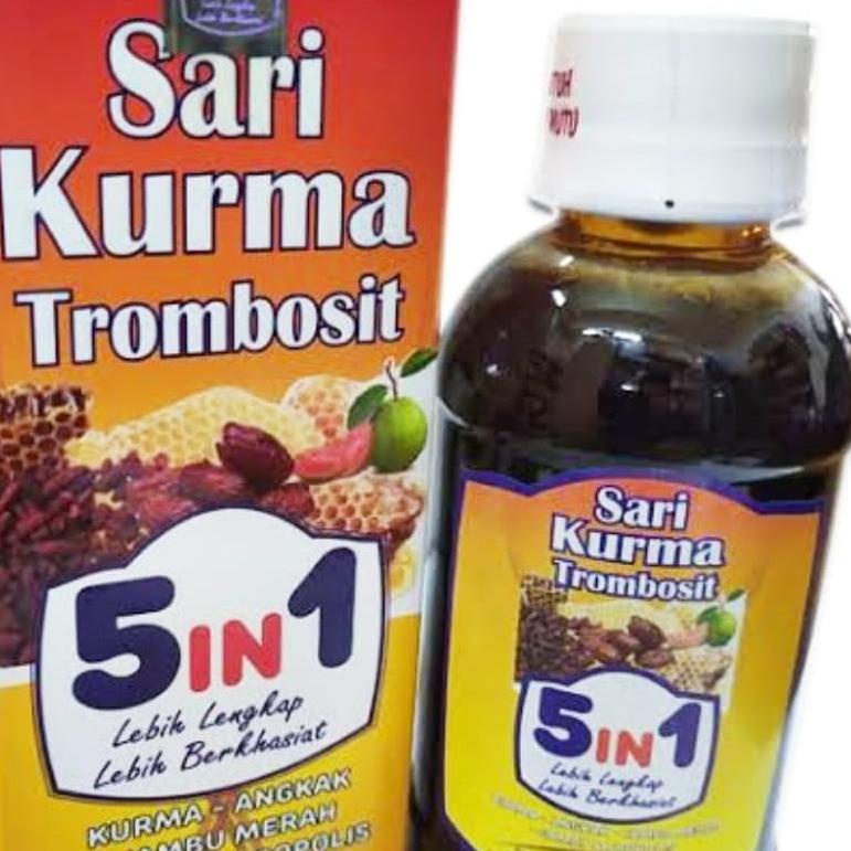 

♧ Sari Kurma Trombosit 5 in 1 Kecil 280gr Angkak Jambu ❅