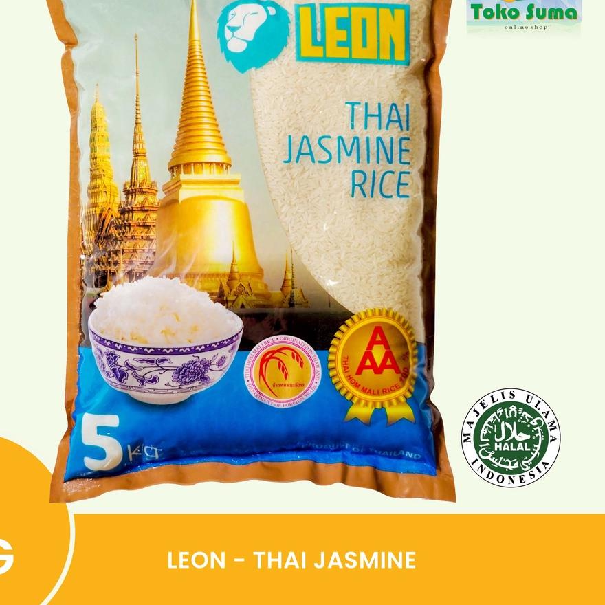 

➱ Leon Beras Thai Jasmine 5KG ♥