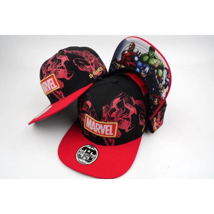 Topi snapback Marvel original import-hat