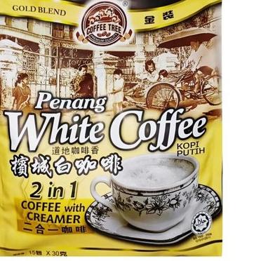 

☃ Coffee tree penang white coffee 2 in 1 COFFEE With CREAMER NO SUGAR ADDED ➱