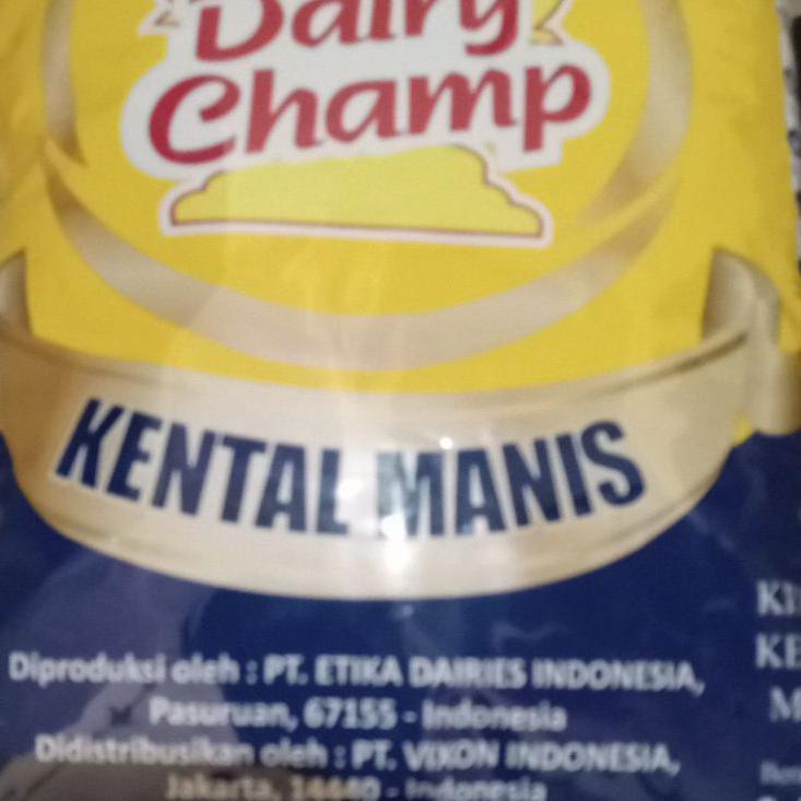 

♀ DAIRY CHAMP KENTAL MANIS BANTAL 2.5 KG ✲