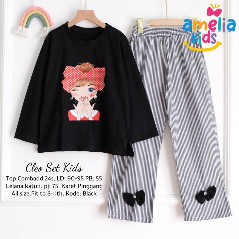 Cleo setelan kids ORI Amelia kids