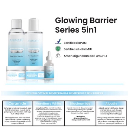 Animate Glowing Barrier Skin Repair Series 5 in 1