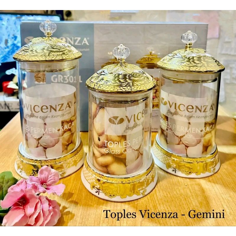 ( free bubble )toples keramik vicenza gemini set